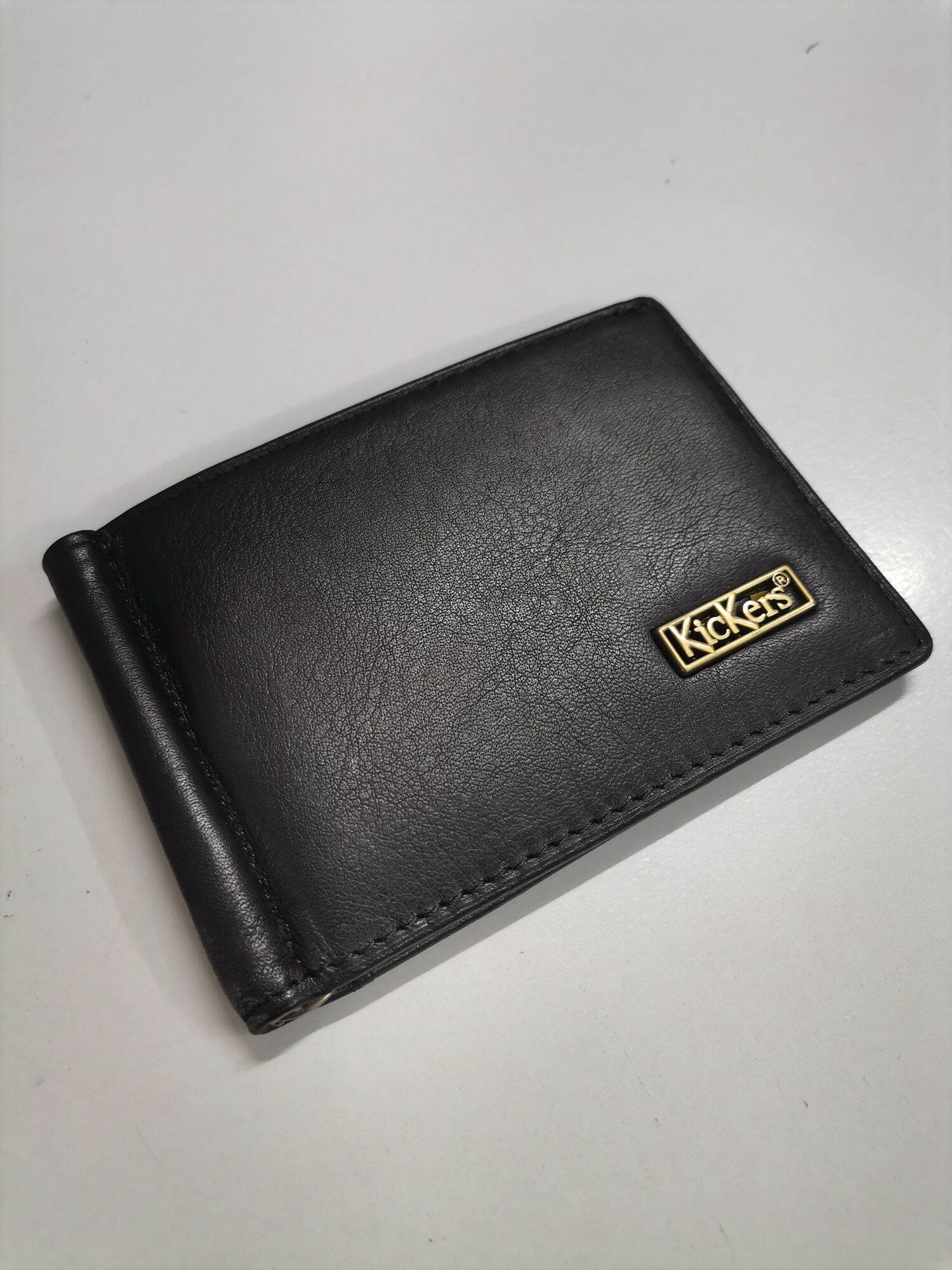 Kickers Genuine Leather Men wallet Money Clip 80986 80985 11cm1cm7