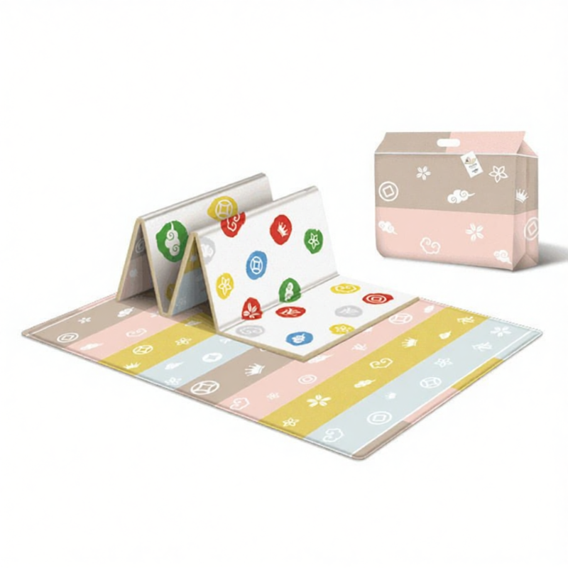 MONLEYTA | Double-Sided Foldable Thick Baby Activity Mat