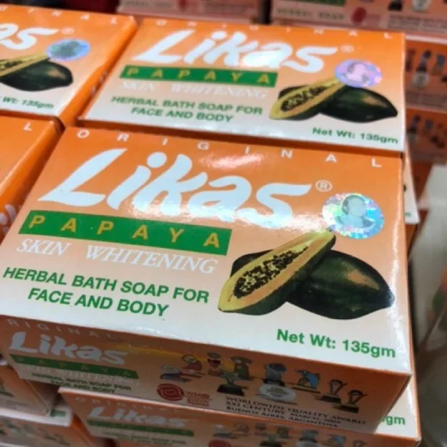Likas Papaya Whitening Soap’135g•💯original🇵🇭