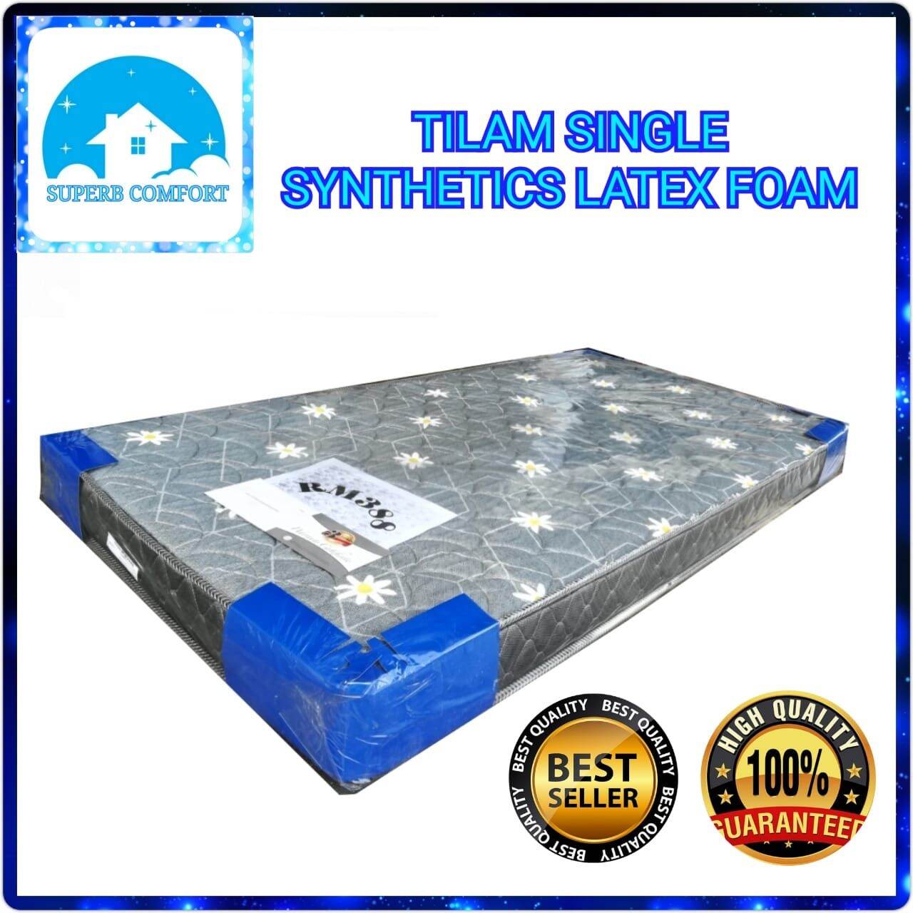 Free Bantal Premium Quality High Density Foam Tilam Bujang Single Mattress Sesuai Katil Besi