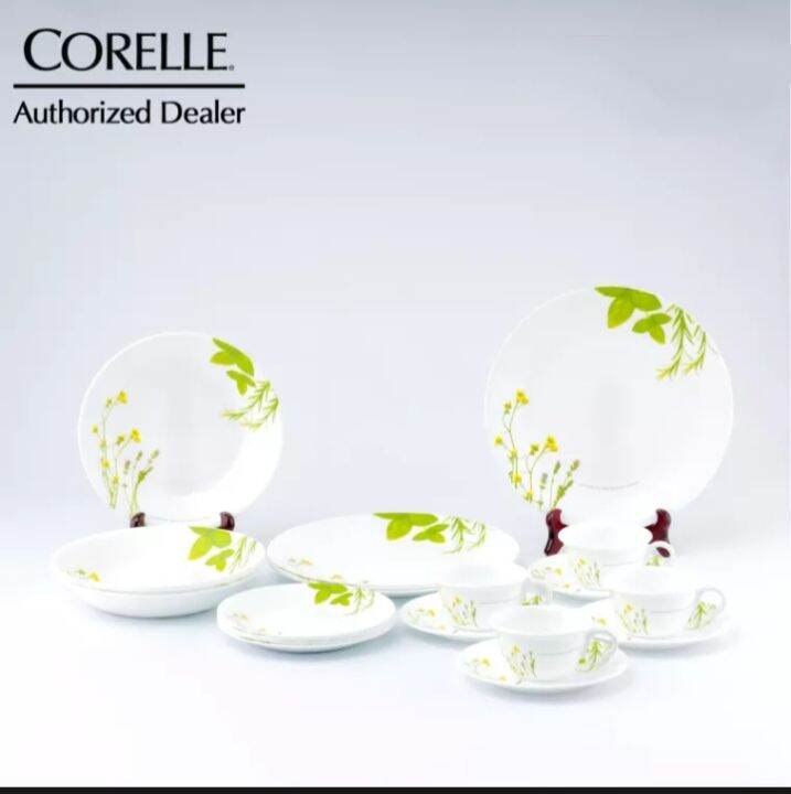 🔥 OFFER 🔥 CORELLE 20 PCS DINNER SET European herbs Lazada - Main Image