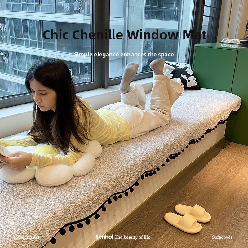 HOUGOUXIANG | Luxury Style Seasonal Universal Cat Scratch Resistant Window Seat Pad Harga 82 Ringgit*Penghantaran Percuma