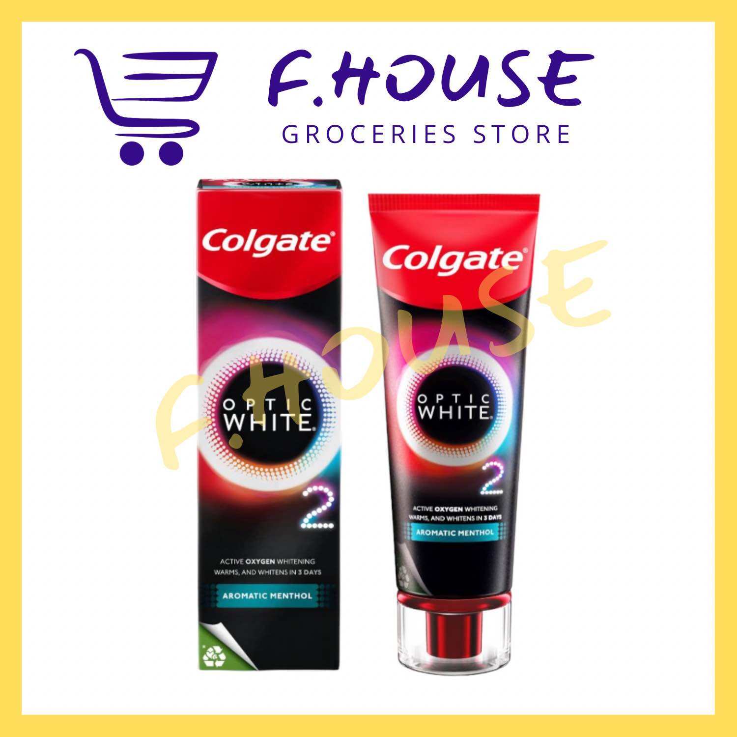 Colgate Optic White O2 Oxygen Whitening Toothpaste (85g) | Lazada