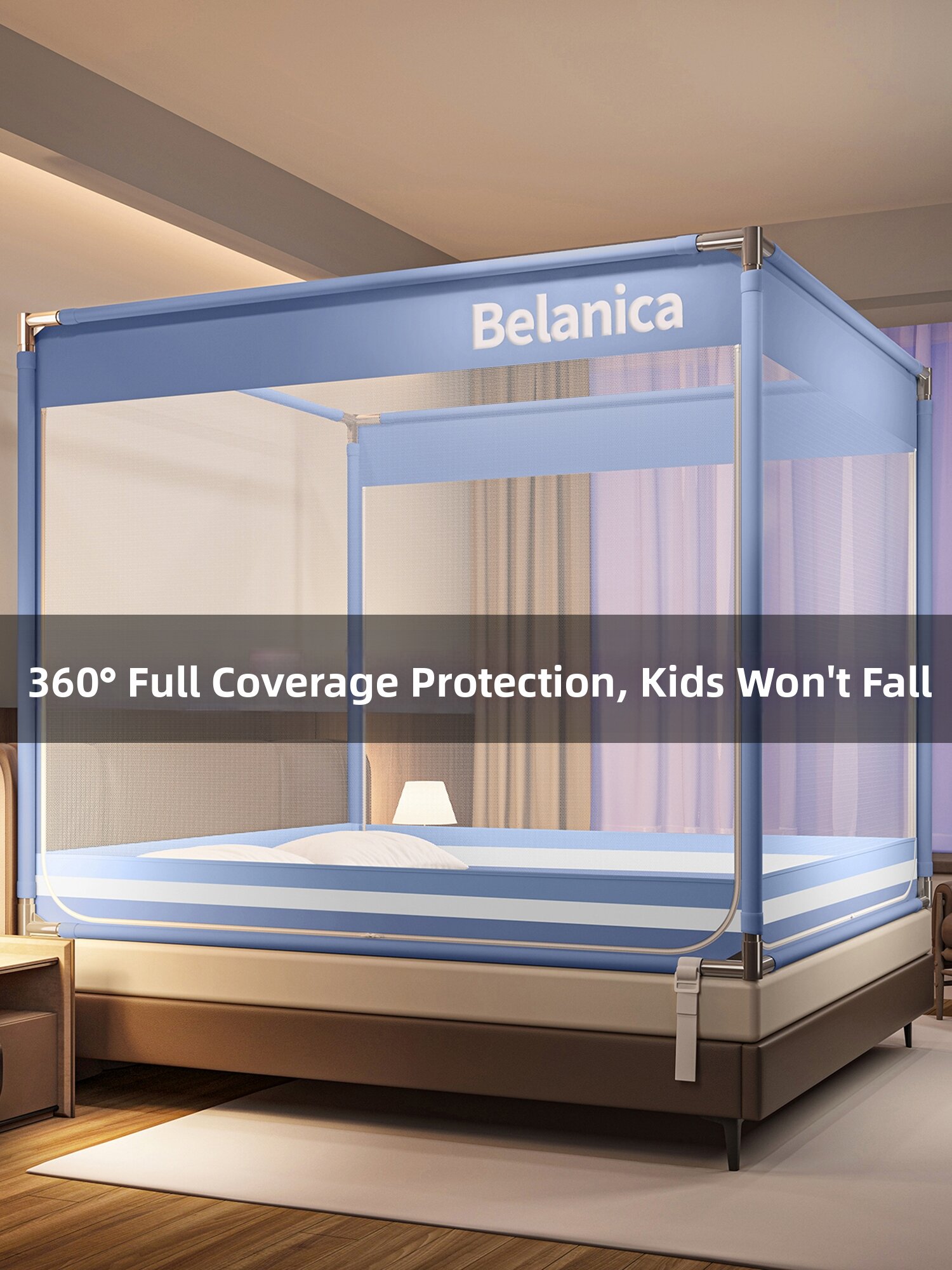 JIFANPAUL | Fall-Proof Mosquito Net Infant Full-coverage - Jenama JIFANPAUL Harga 66 Ringgit*Penghantaran Percuma