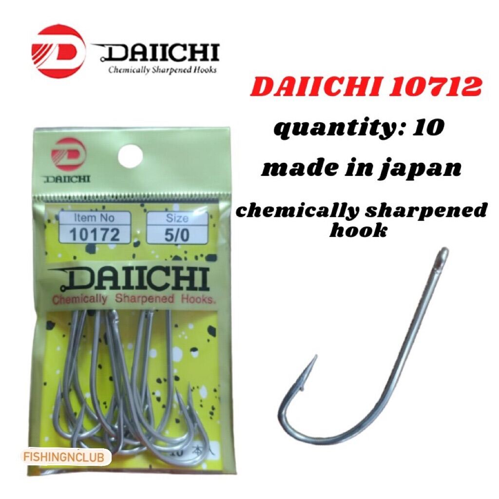 DAIICHI 10172 Stainless Steel Made In Japan Fishing Hook