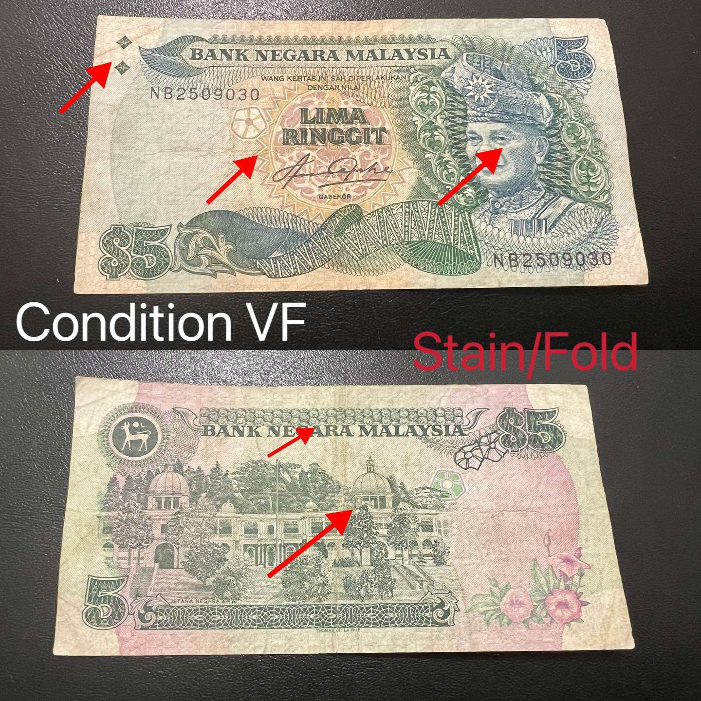 AJ STAR COLLECTION - RM5 Aziz Taha Sign 5th Series Old Banknote Duit ...