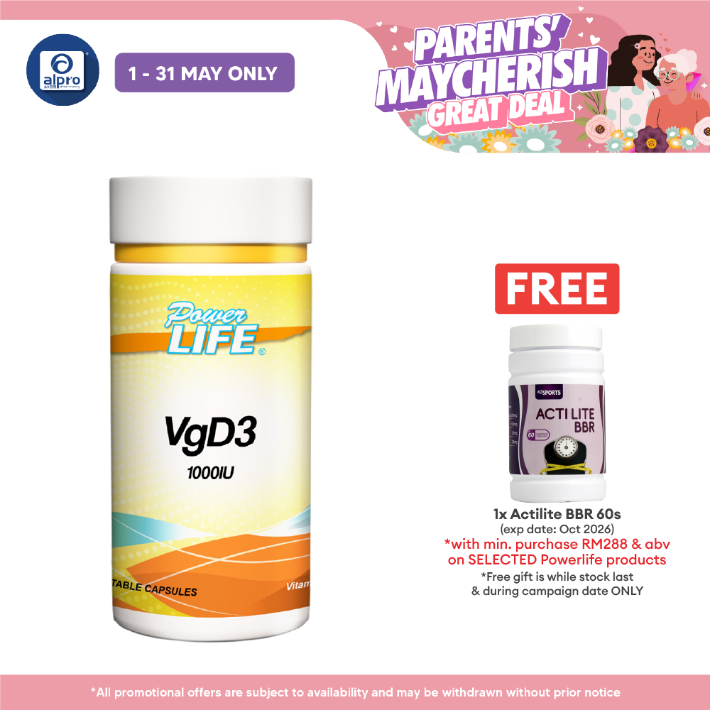 Powerlife Bio-A Nutri L-Carnitine 600mg 60s | Energy Production for Heart  Health/Increase Energy/Amino Acid/ Good Absorption/提供能量/增强新陈代谢/氨基酸