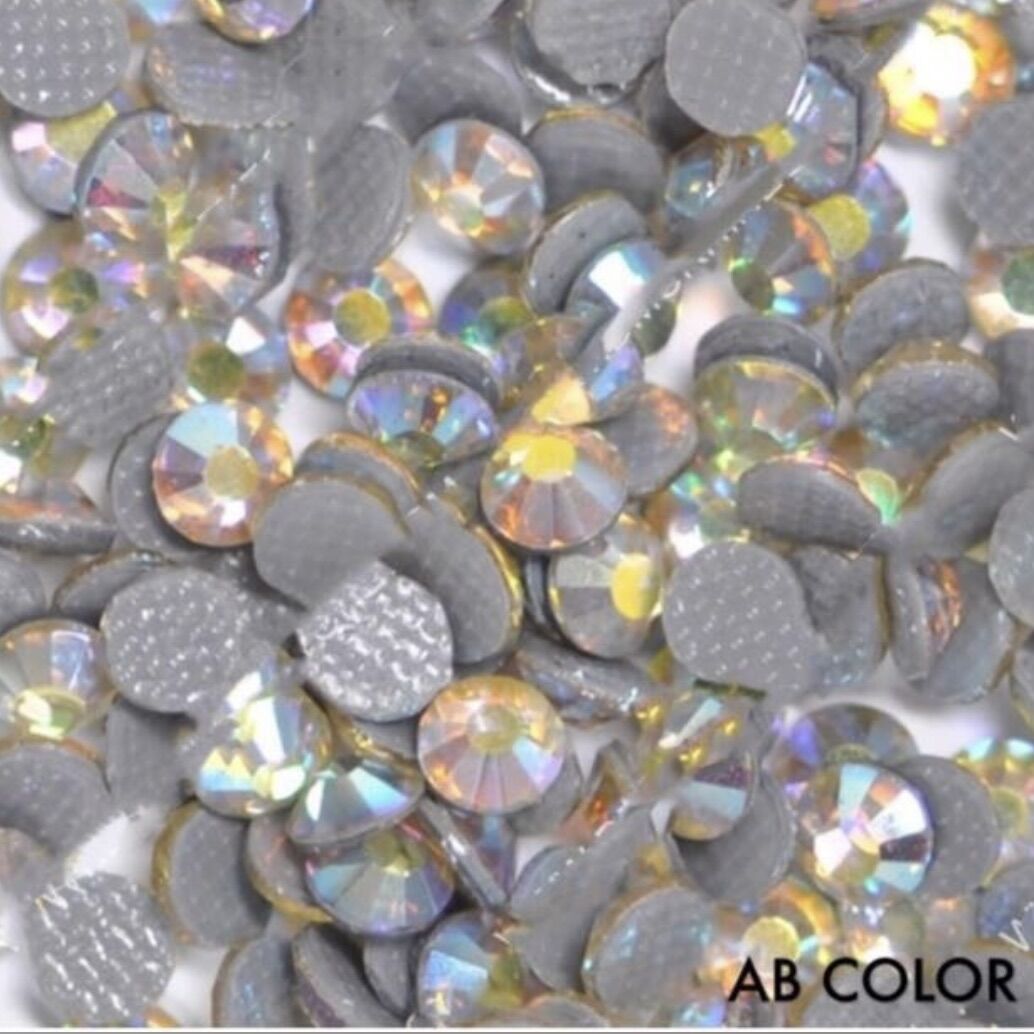 DMC Korean Hot Fix Iron On Bling Rhinestone Nail Art