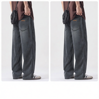 Paul Frank | Lightweight Vintage Style Loose Fit Tapered Pants