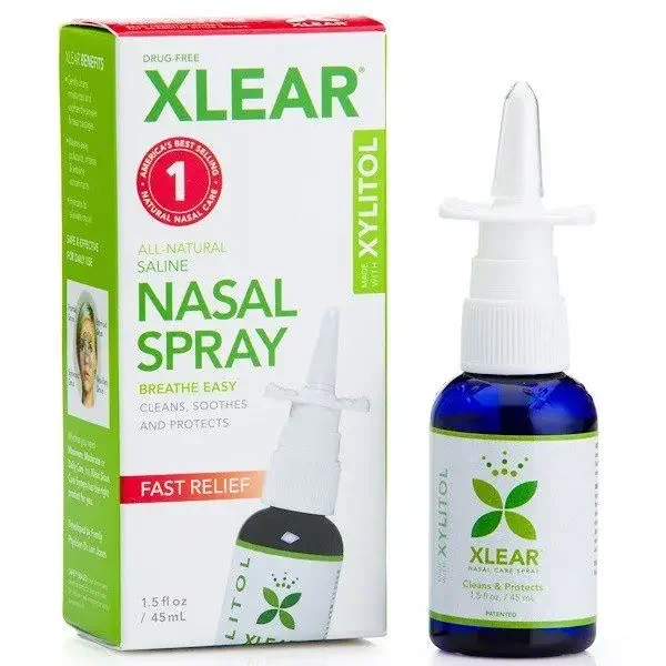 🌿 [LATEST STOCK] XLEAR Nasal Spray for Sinus Relief 1.5 fl oz/ 45ml alleviates congestion opens airways clear nasal passage