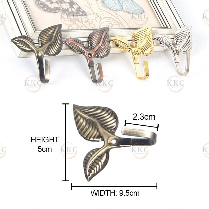 2pcs Curtain Side Hooks Tie Back Hook Holdbacks / Cangkuk Tepi Langsir (4 Colour Selection)