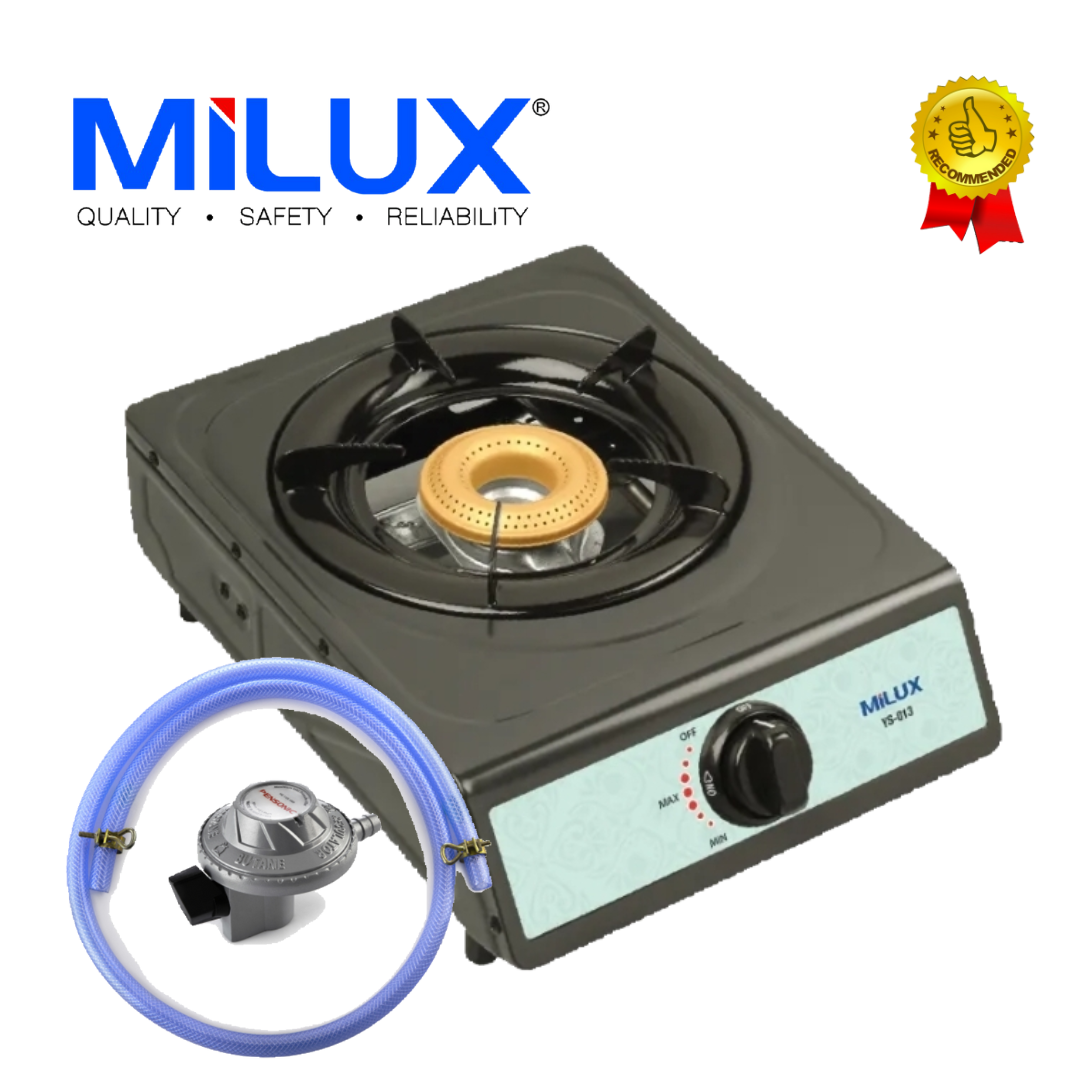 Milux YS013 Gas Stove Single Burner Gas Cooker YS-013 dapur gas