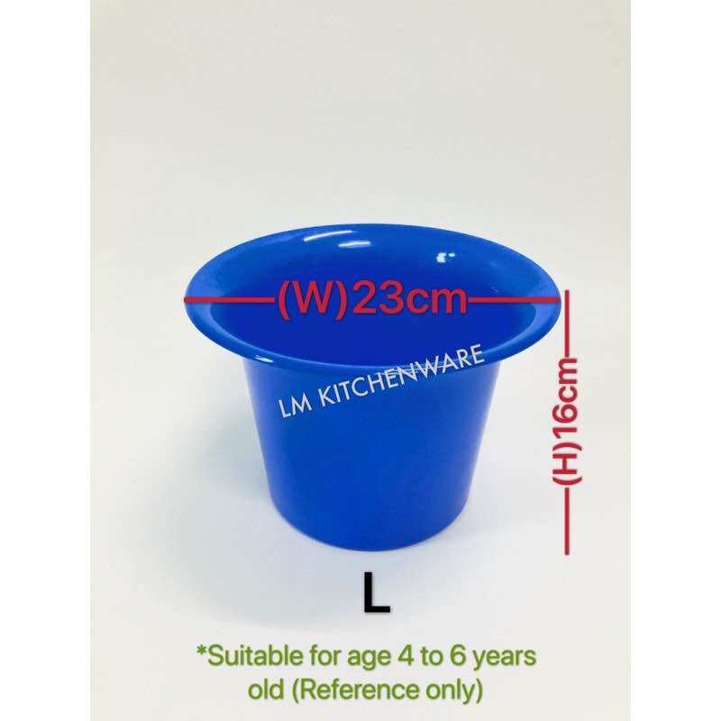 POTTY TRADITIONAL PLASTIC S/M/L /SPITTOON POTTY/TOILET TRAINER CHILDREN/LATIHAN TANDAS (RANDOM COLOR)痰桶