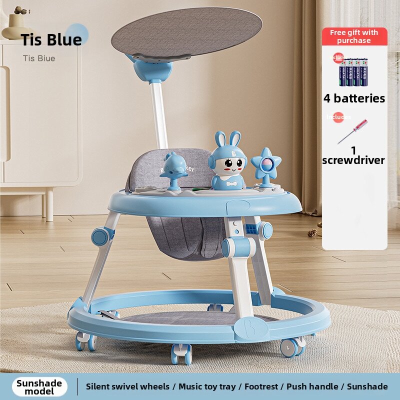 LIWAN | Music Multifunctional Anti-Tip Lightweight Foldable Baby Walker