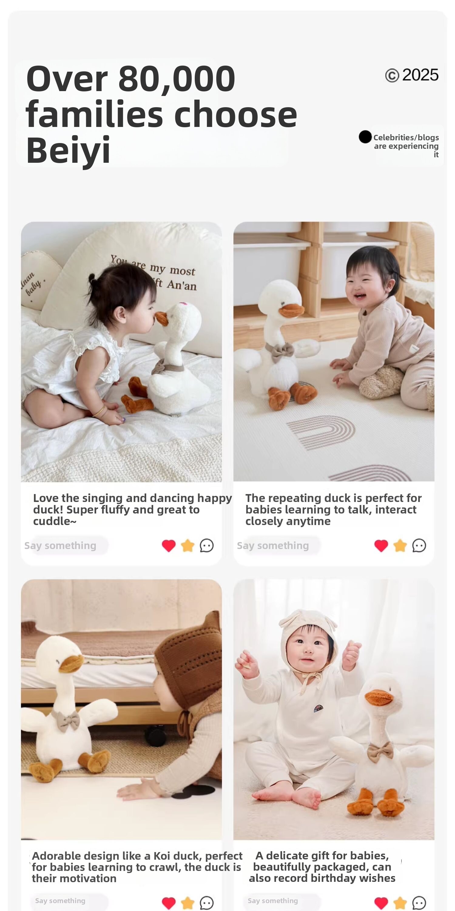 BEIESTATE Talking Plush Doll, Interactive Educational Toy For Infants
_voghion.com