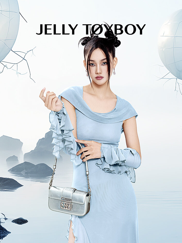 Jellytoyboy | Metal Commuter Clutch Bag - Jenama Jellytoyboy Harga 212 Ringgit*Penghantaran Percuma