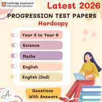 Progression Test Papers + Answer | Hardcopy | Year 3 4 5 6 7 8 9 | English Maths Science ESL | Latest 2026