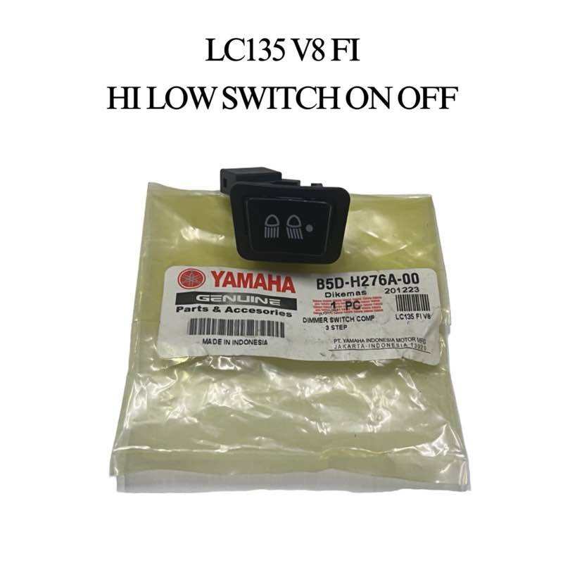 YAMAHA LC135 FI V8/Y15V1/EGO GEAR/EZ115 DOUBLE SIGNAL SWITCH HI LOW SWITCH ON OFF SIGNAL RELAY LED DOUBLE SIGNAL. 