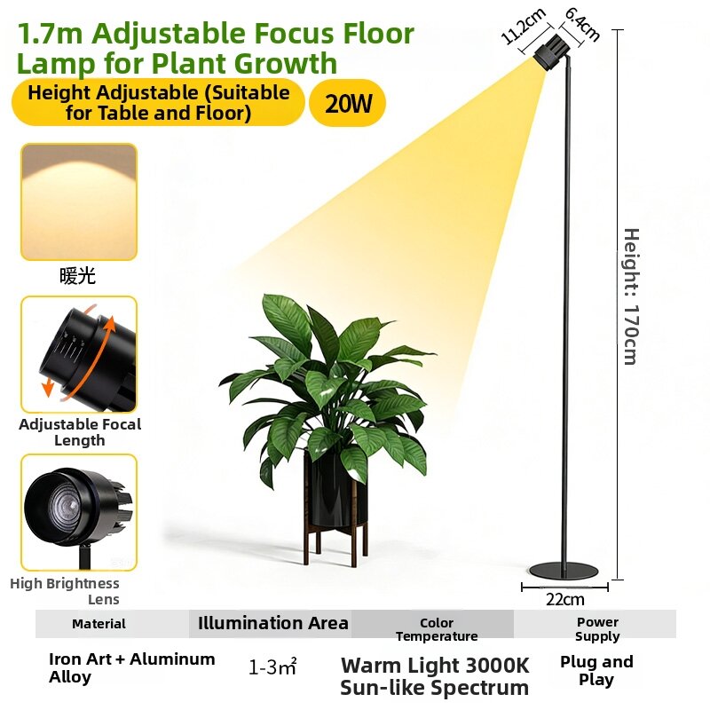 NIOYE | Full Spectrum Indoor Grow Light Timed