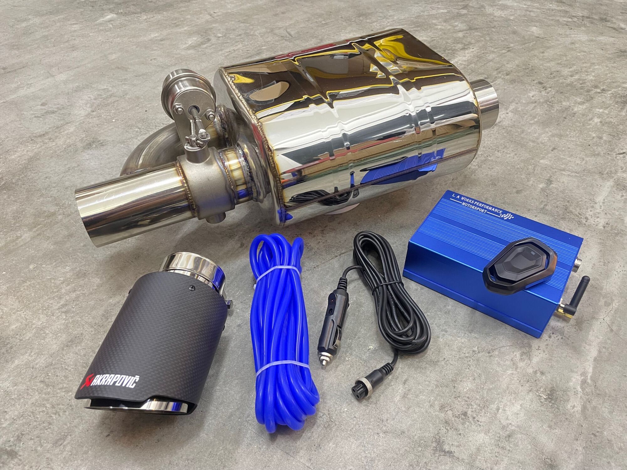 L.A WORKS PERFORMANCE Exhaust Throttle Valvetronic Control On/Off Valve