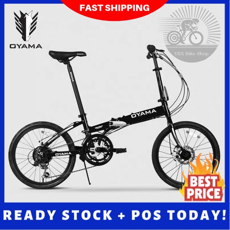 Oyama SKYLINE Folding Bike 20 Inch 406 Shimano 6 2 12 Speed