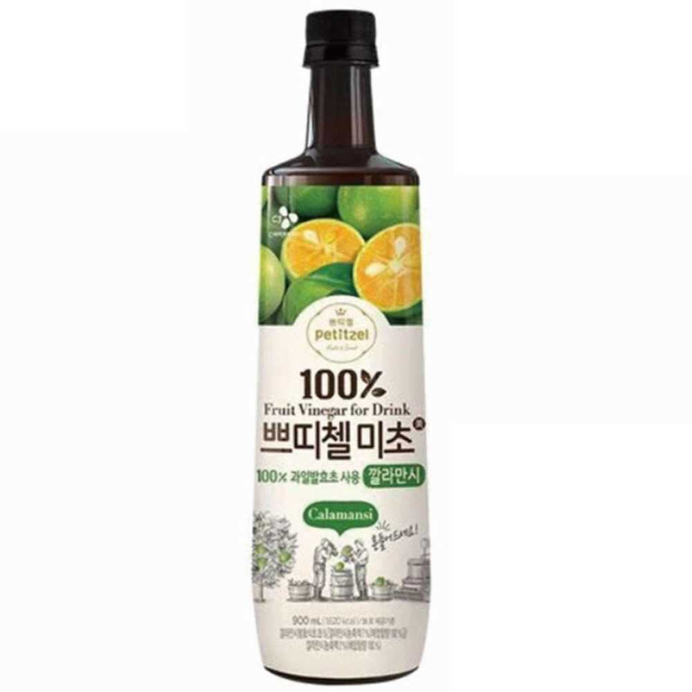 【Korea】CJ Fruit Vinegar Drinks Peach & Pineapple & Pomegranate & White