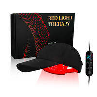 Red Light Therapy Cap Hat for Hair Care Home Use 180LEDs Near Infrared 660nm 850nm 940nm Treatment Helmet for Hair Growth