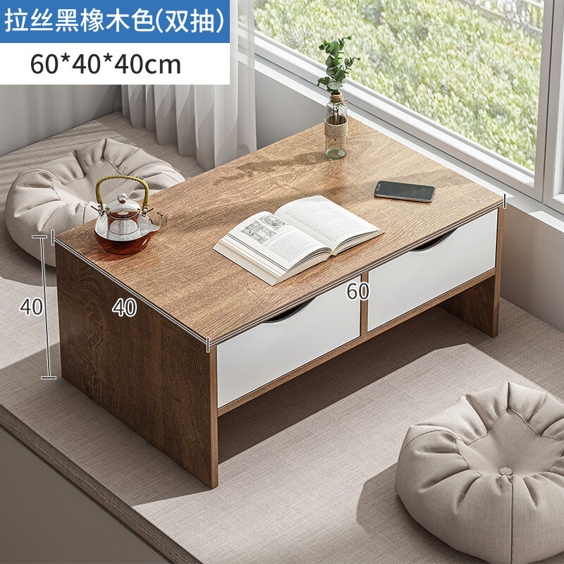 Bay Window Table Home Floor Table Small Coffee Table Bedroom Floor