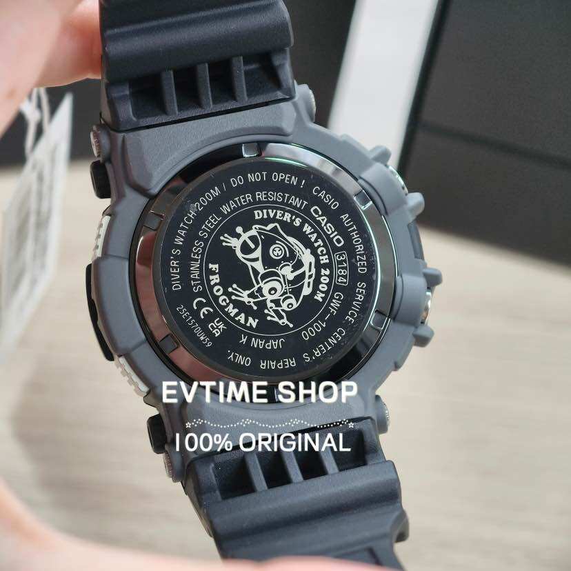 JAPAN SET 100% ORIGINAL CASIO G-SHOCK FROGMAN BASIC GWF-1000-1JF