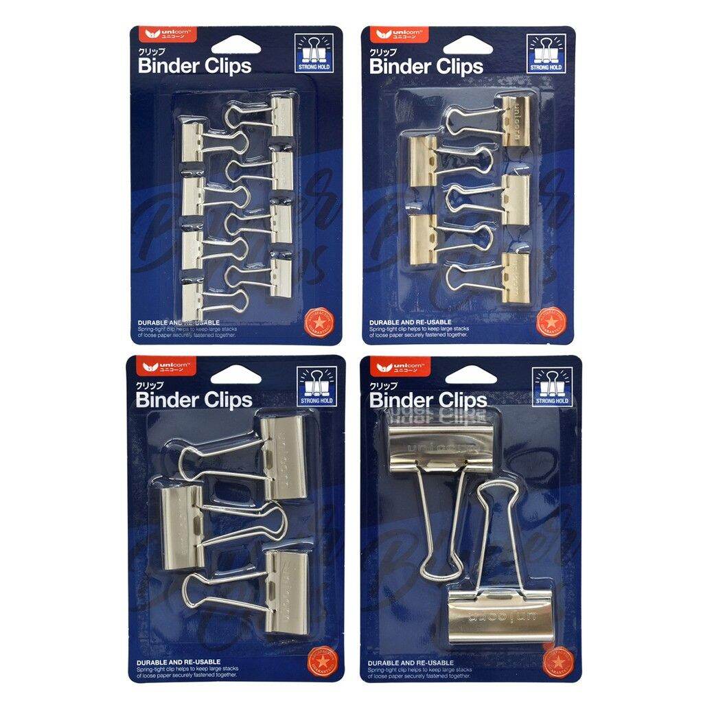 Chrome binder best sale clips