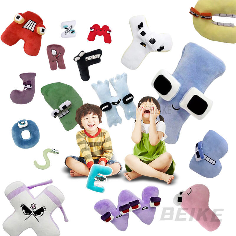 26 styles Alphabet Lore Plush Toy Game Alphabet Lore But Are Stuffed  Plushie Doll Anime Color Soft Baby Hug Pillow Kid Gift - AliExpress