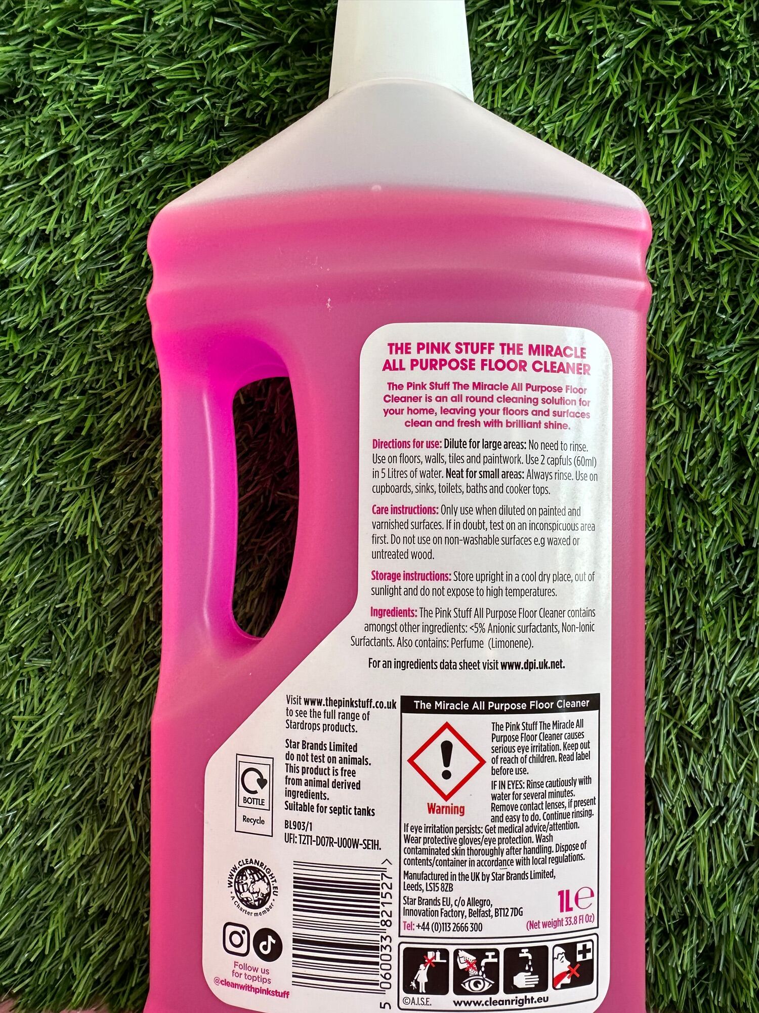 The Pink Stuff Miracle Bathroom Cleaner (750ml)