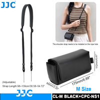 JJC Camera Bag Pouch For Ricoh GR IV GR4 GR III GR3 Canon G7 XM III PowerShot G7 X Mark III Sony RX100/RX100 II/RX100 III/RX100 IV/RX100 V/RX100 VI/RX100 VIIClosure DesignDustproof Scratch Resistant&Impact Resistant Lightly