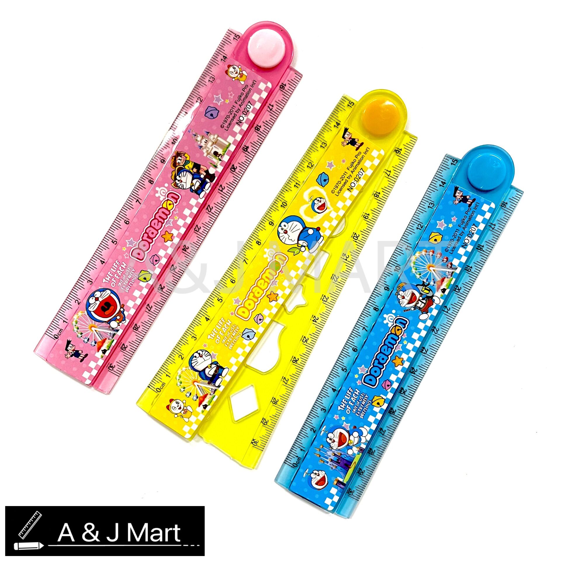 Doremon Ruler Doraemon Folding Ruler (1 pcs) | Lazada