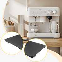 Kitchen Sliding Caddy Storage Stand Sliding Tray for Coffee Maker Moving Slider Base Wooden Appliance Slider Pressure Cookers