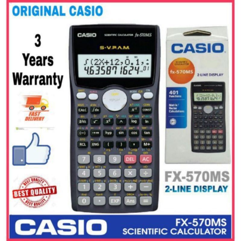 Casio calculator 570 discount original