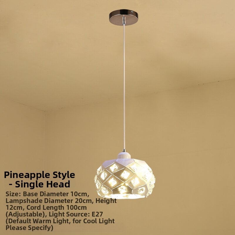 HAOJUESHIDENGSHI | Creative Personalized Nordic Style Modern Minimalist Luxurious Pendant Light