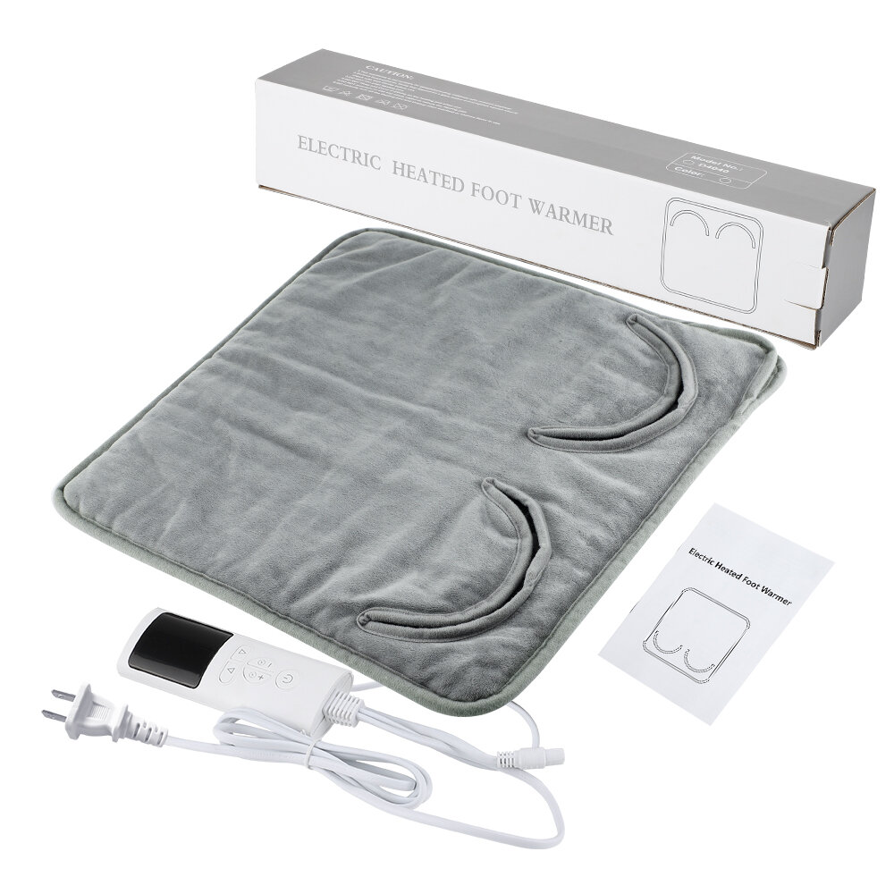 Electric Foot Heating Pad 9-Gear Heating Temperature USB Charging Feet ...