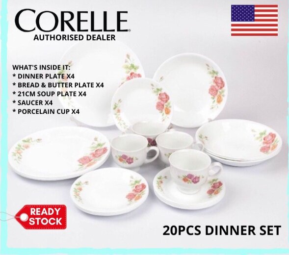Corelle Plates Set Corelle Terkini HOT OFFER RAYA Corelle