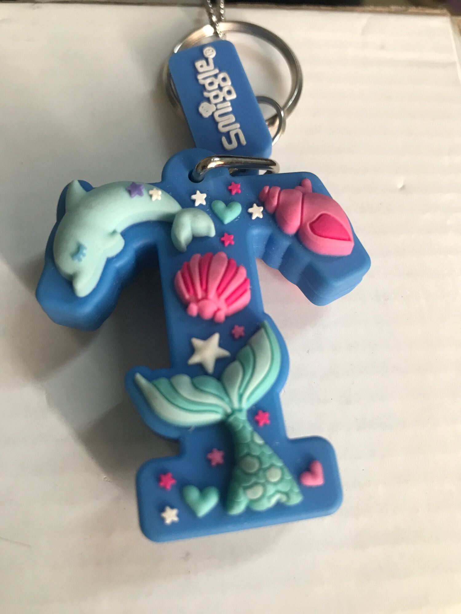 SMIGGLE KEYRING ALPHABET "T" Lazada