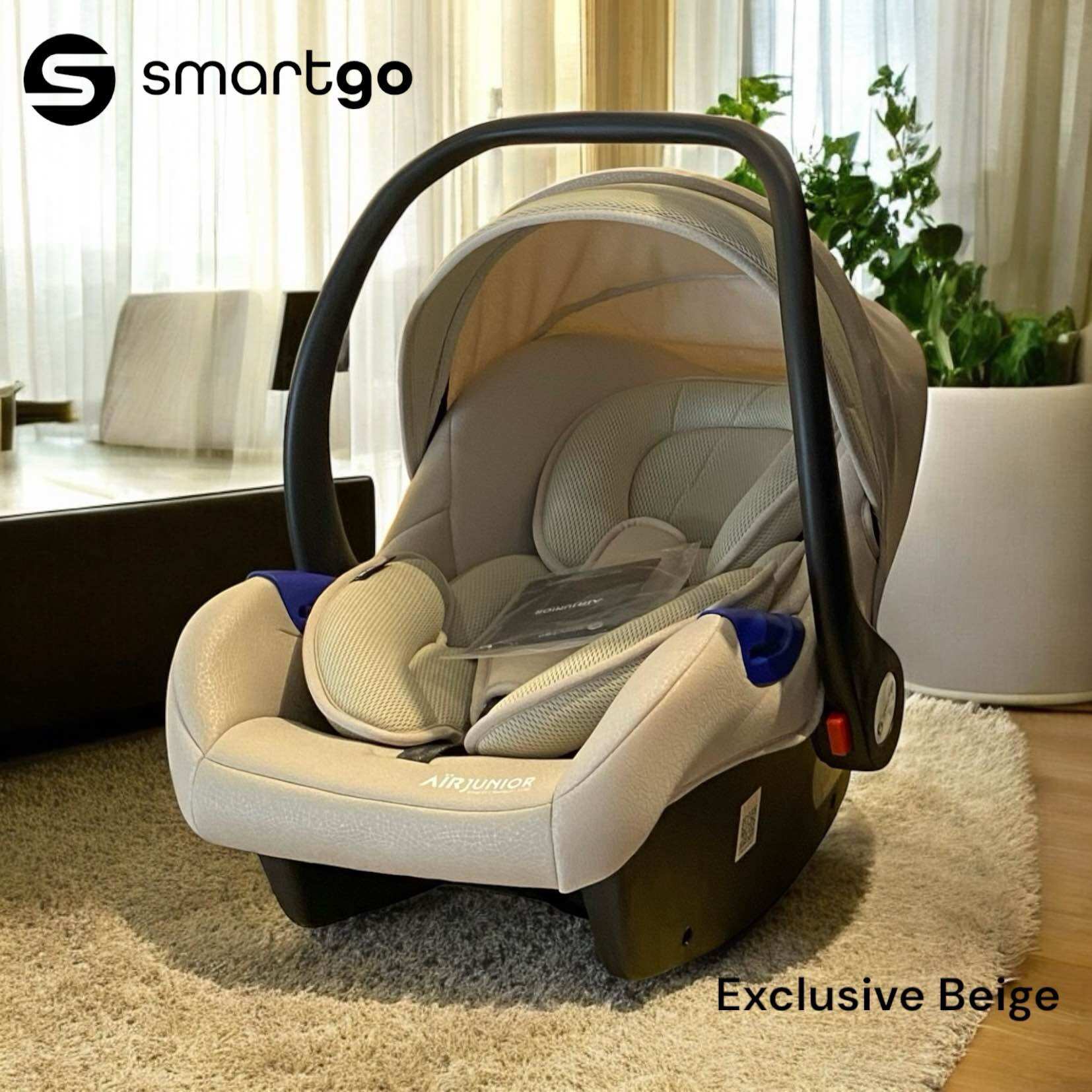 🔥READY STOCK NOW🔥 SMARTGO PREMIUM INFANT CARRIER CAR SEAT