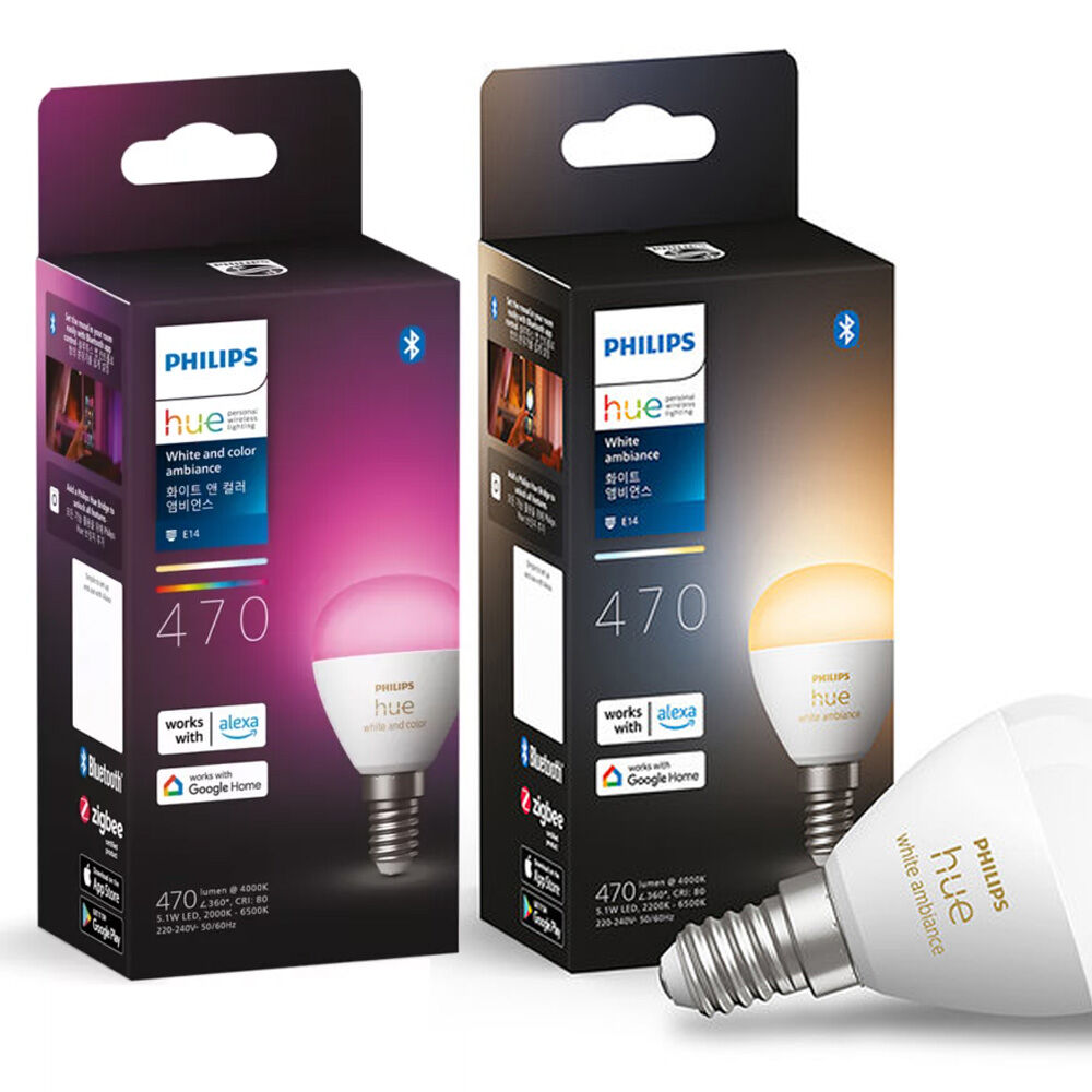 Philips Hue E14 WA WCA White Color Ambiance Luster Smart Bulb Lamp UP