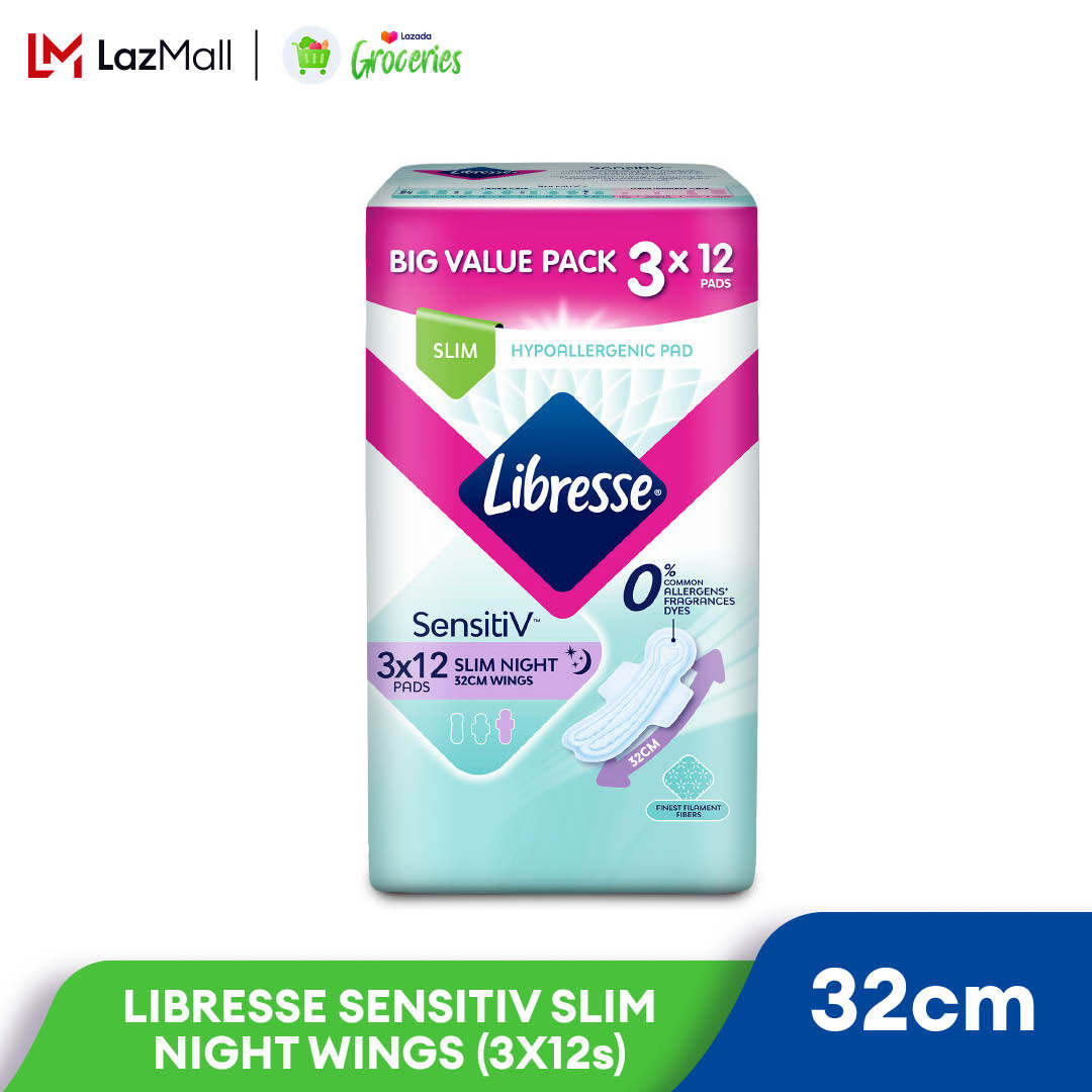Libresse SensitiV Slim Panty Liners 32s