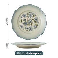 WUXIN | Japanese Blue Underglaze Ceramic Dinnerware Set