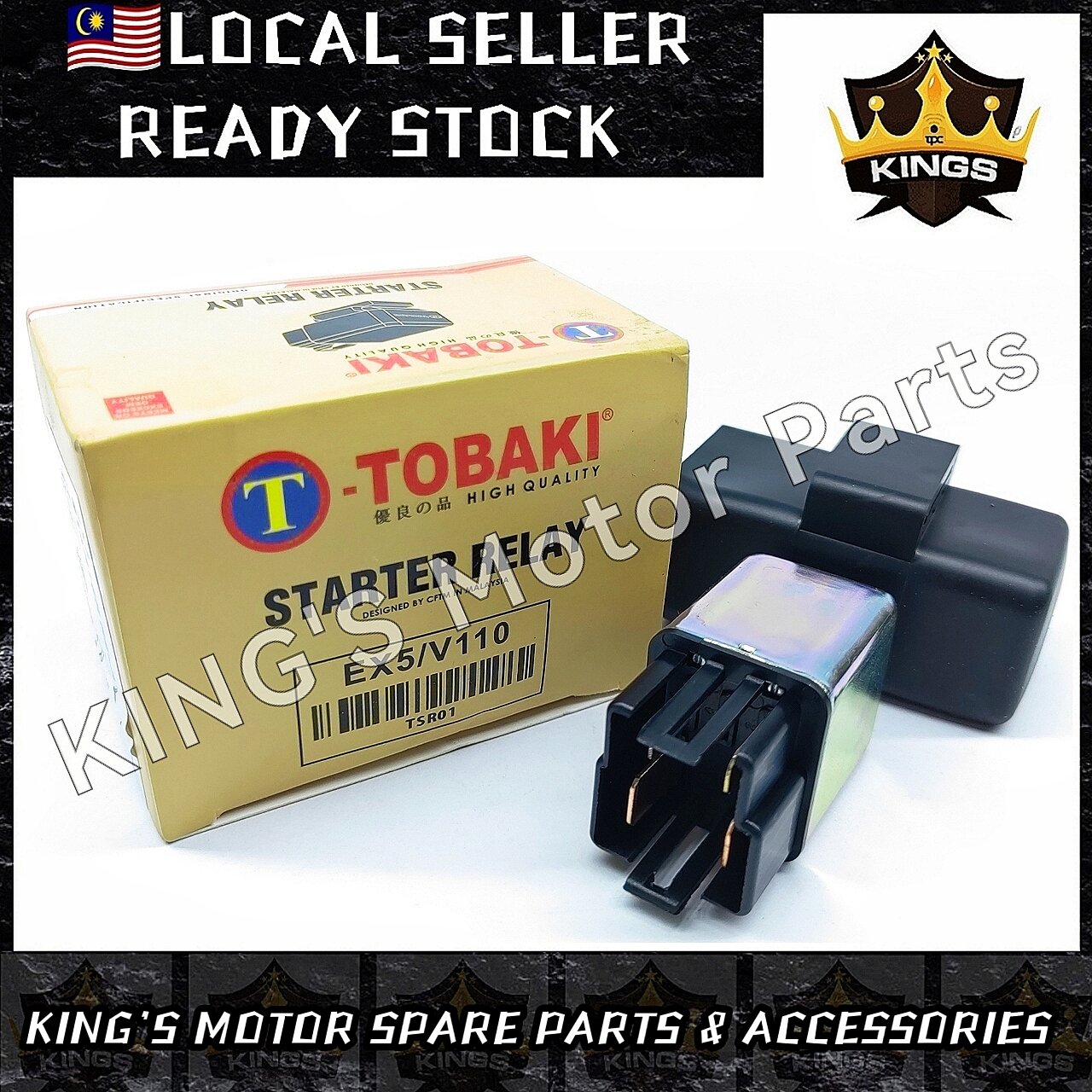 YAMAHA/HONDA Y15/LC135/FZ150/SRL115/EGO/EX5/DREAM [TOBAKI] STARTER