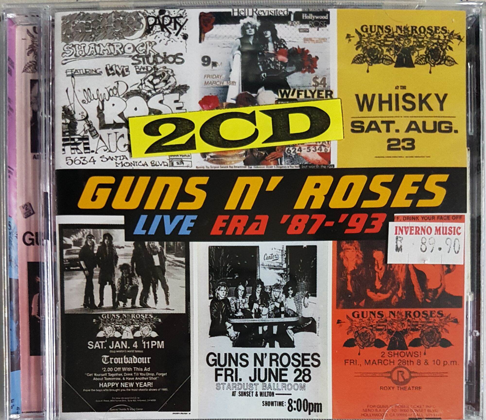 Guns N' Roses - Live Era '87-'93 2CD | Lazada