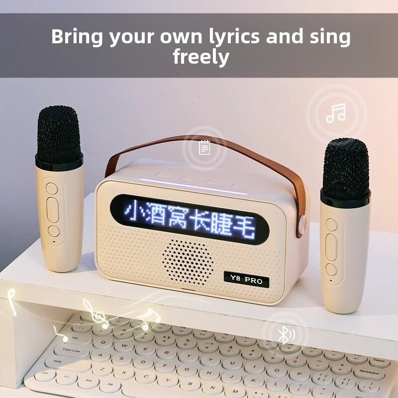 Panpuri | Home Karaoke Speaker with Microphone and Lyrics Display