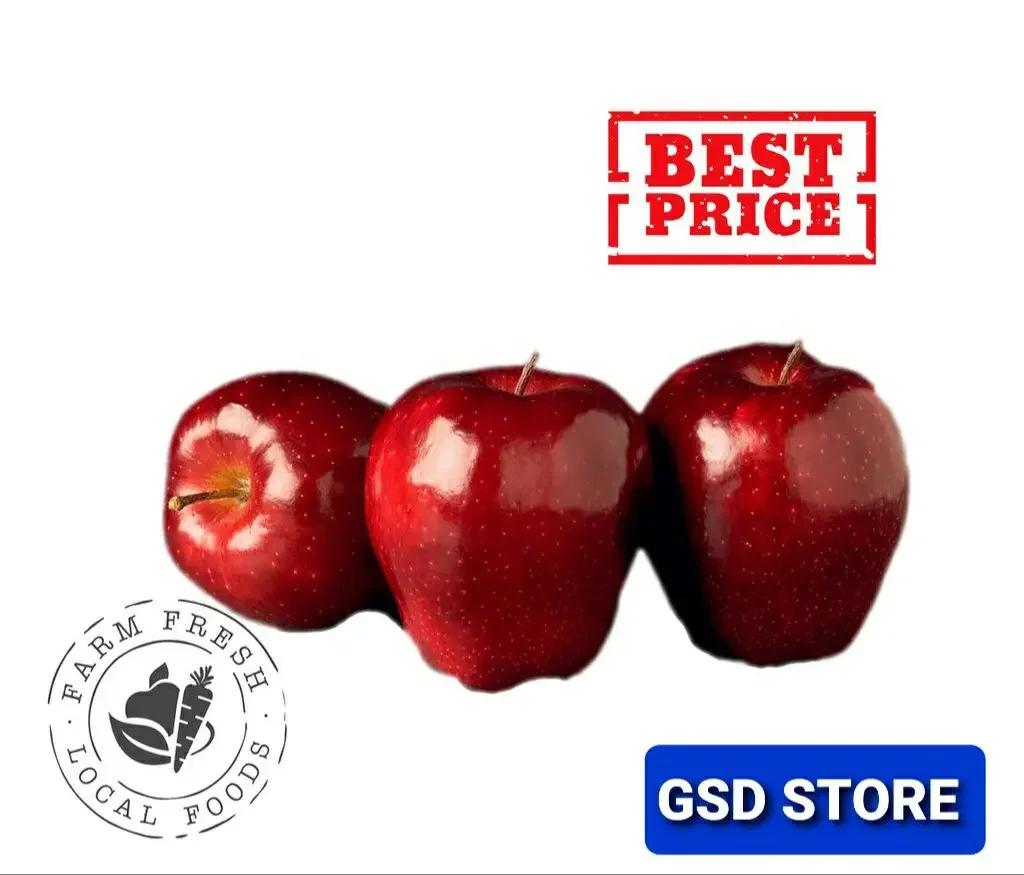 APPLE RED DELICIOUS USA 100% DELIVER PENANG ONLY( 3pcs ) Rm 12