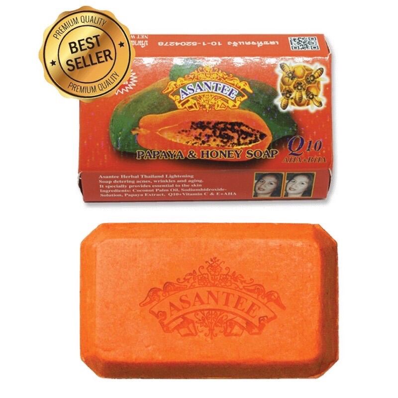 Asantee Herbal Skin Whitening Thai Soap 125g ORIGINAL MUST BUY