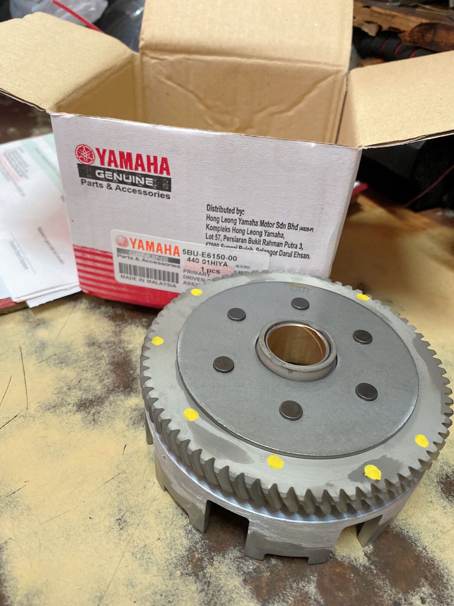 mangkuk clutch 125zr